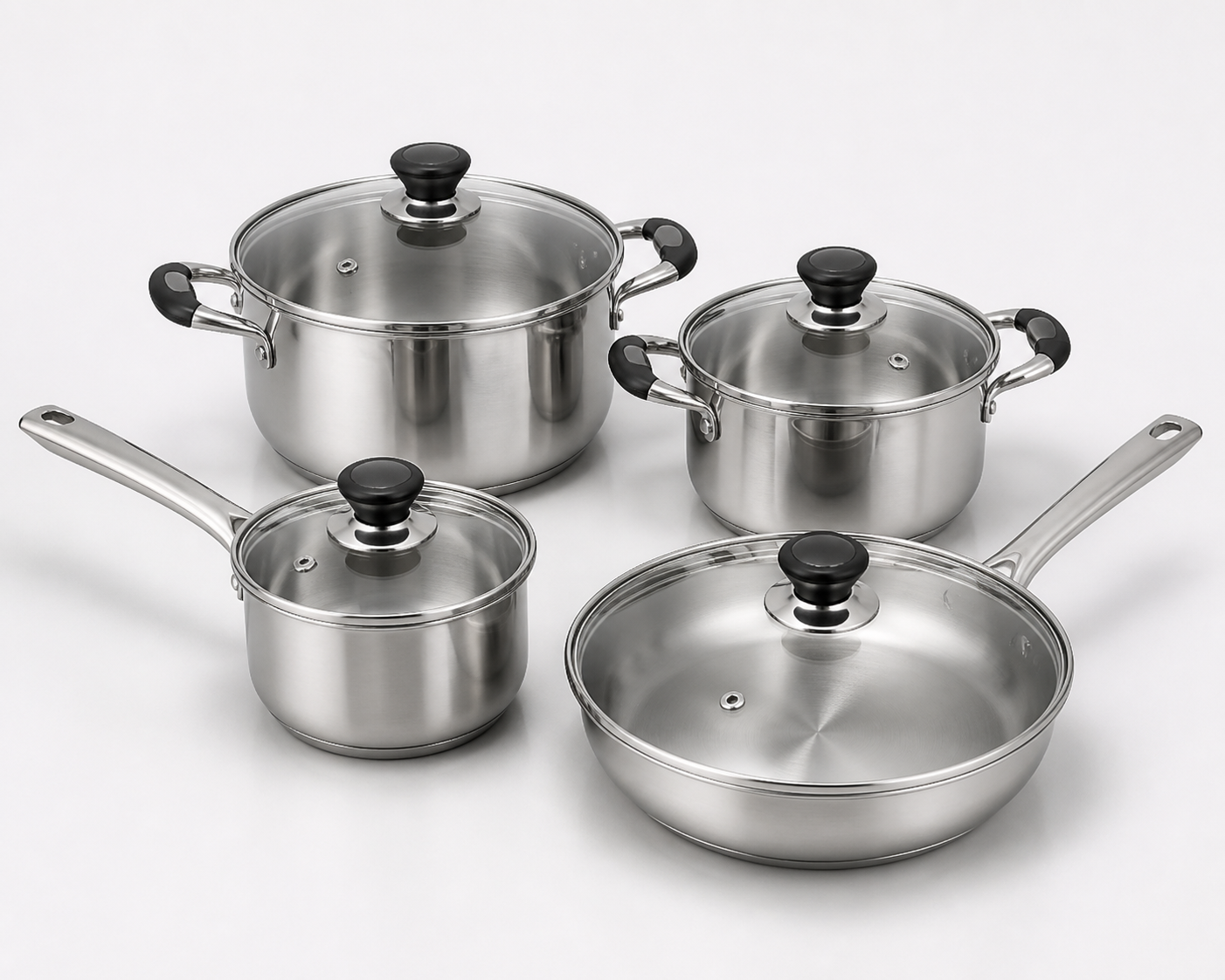Wholesale 4 Piece Cookware Set​ – Compatible with Various Stoves