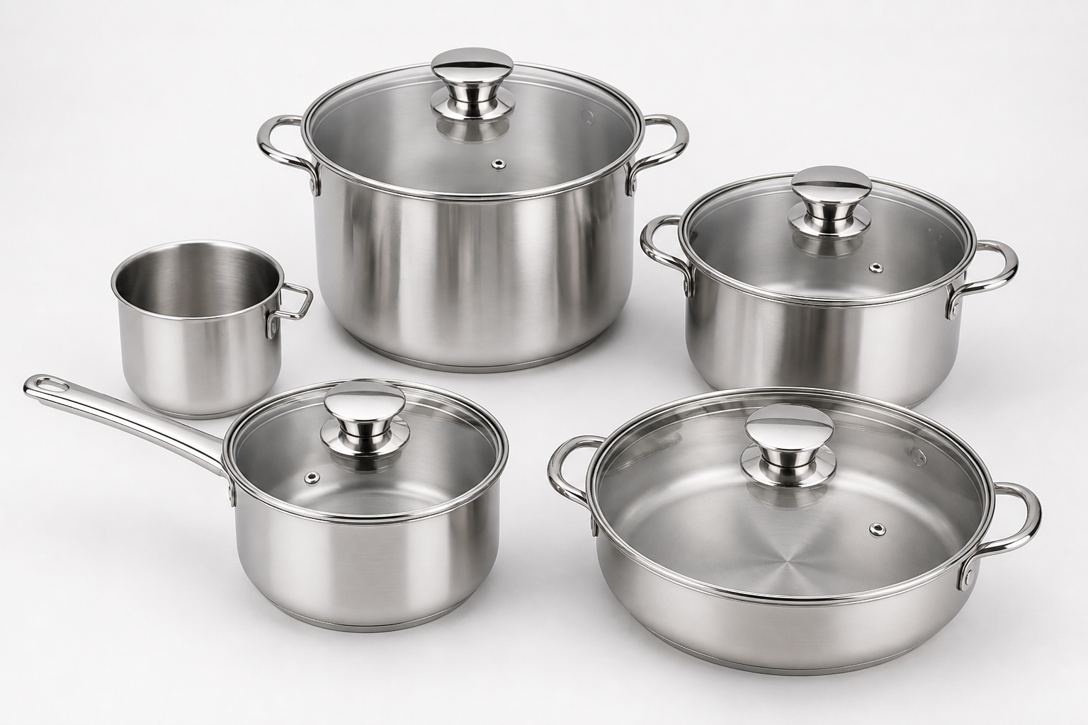 Wholesale 5 Piece Cookware Set​ – Meet Diverse Cooking Needs