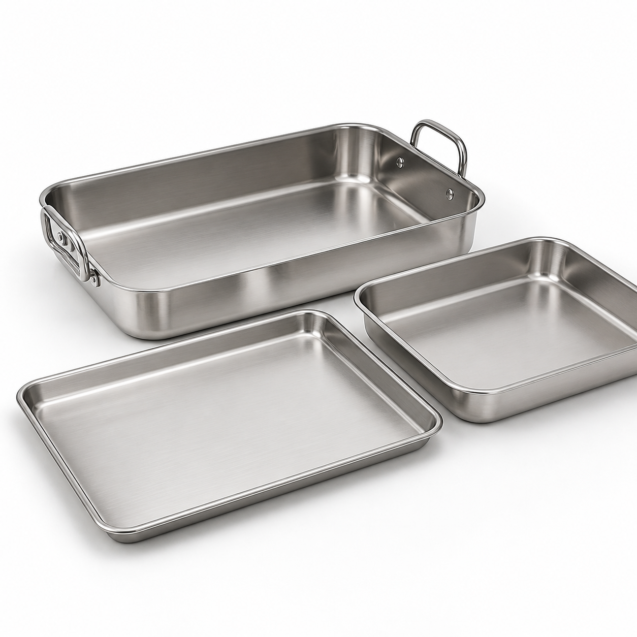 Roasting Pans, Baking Pans Wholesale Use for Gas and Induction Cooktop