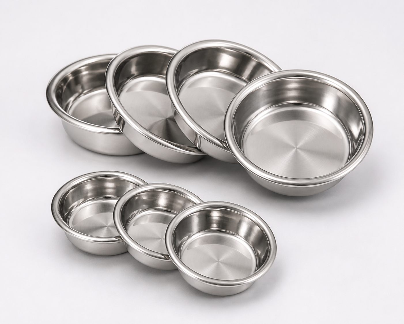 Wholesale Premium Stainless Steel Round Sauce Dishes