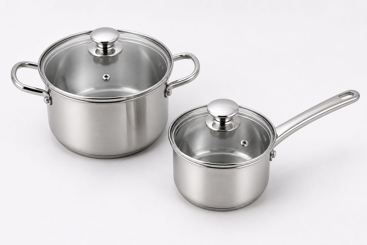 Wholesale Stainless Steel 2 Piece Cookware Set​